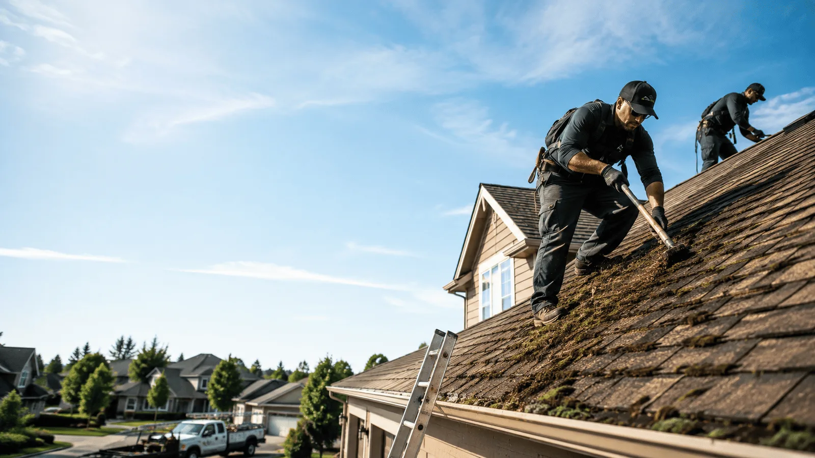 Roof Moss Removal in Framingham, MA near me